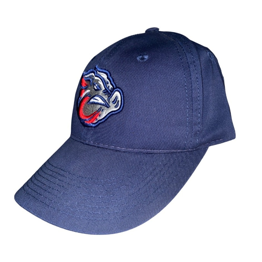 OC Sports Boy's Strapback Hat Blue Lehigh Valley Iron Pigs Embroidered Logo - Picture 2 of 6